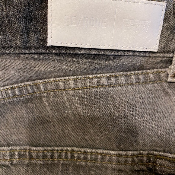 Re/Done Denim - Re/Done + Levi’s High Rise Ankle Crop sz 27
